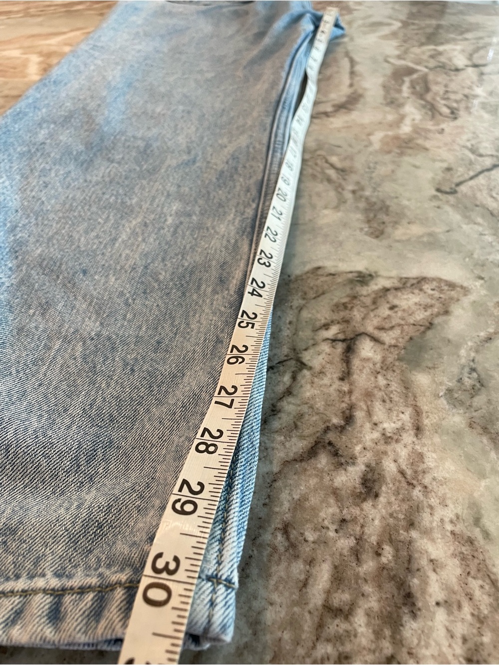 Levis Low Pro Straight Jeans Size 30 Medium Wash Low Rise - Picture 8 of 9